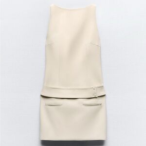 Zara Belted Mini Dress